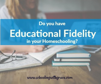 Are you homeschooling with integrity?