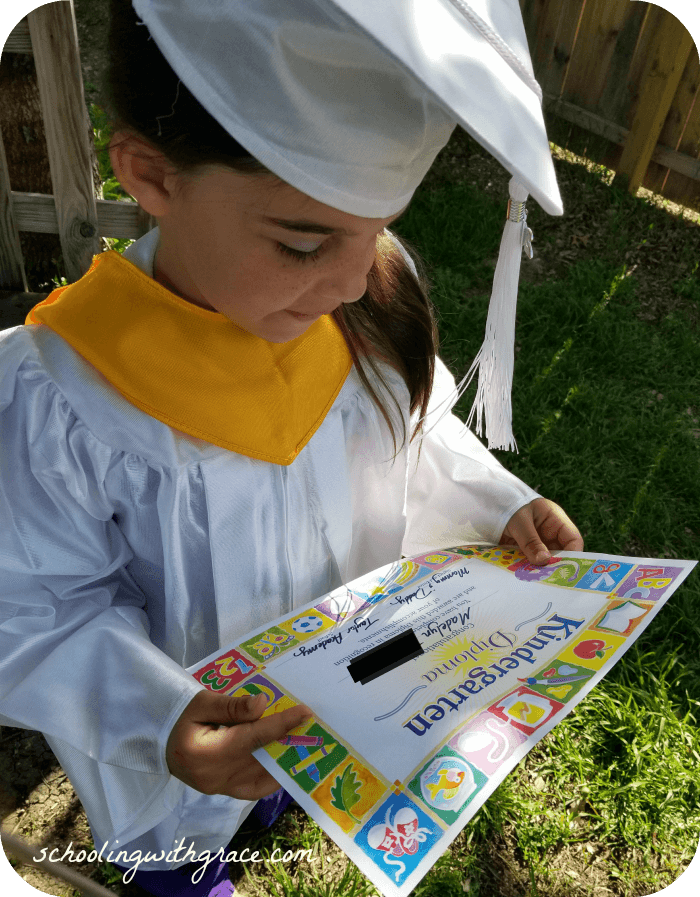 kindergarten graduation diploma