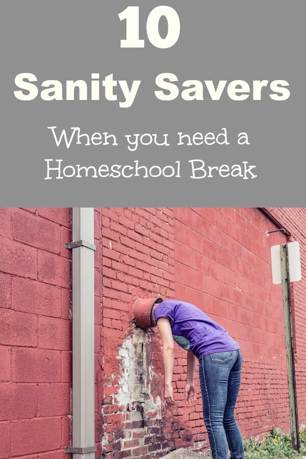 10 Sanity Savers When you need a homeschool break