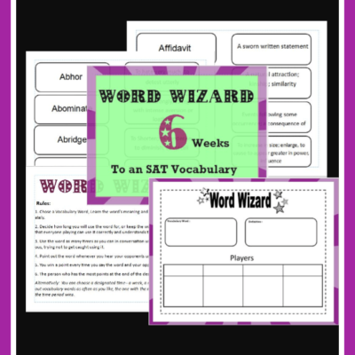 Vocabulary Words, SAT Words,
