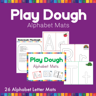 Alphabet Play Dough Mats