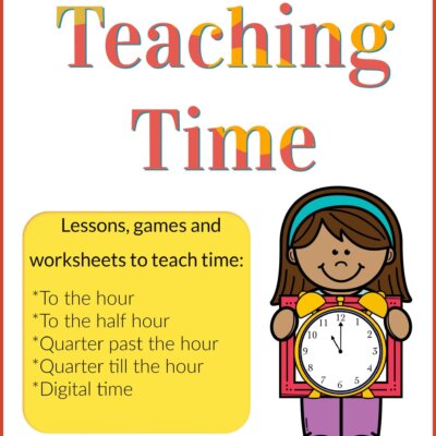Teaching Time games and activities