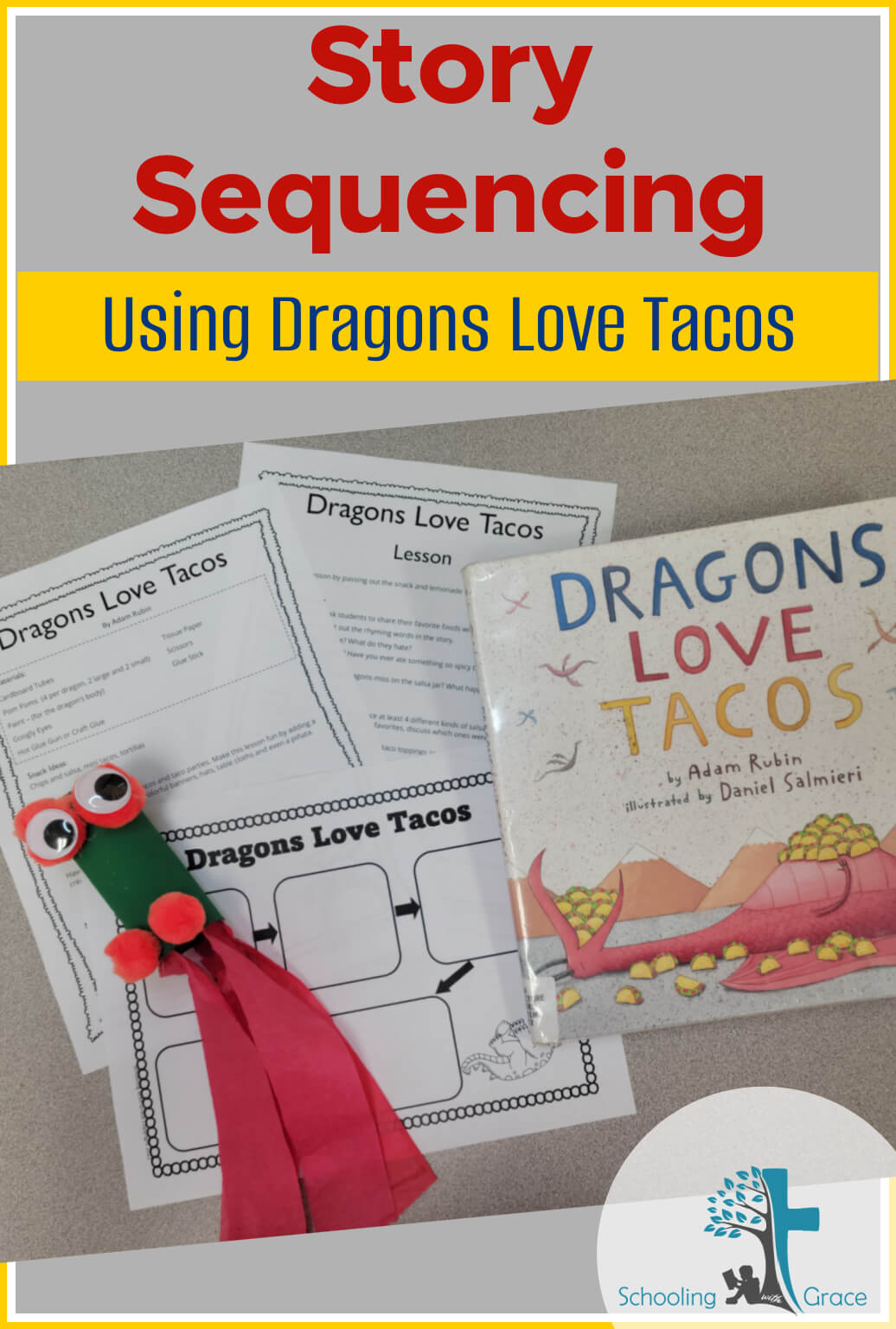 Dragons love tacos lesson