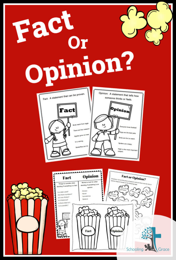 Teaching Fact or Opinion