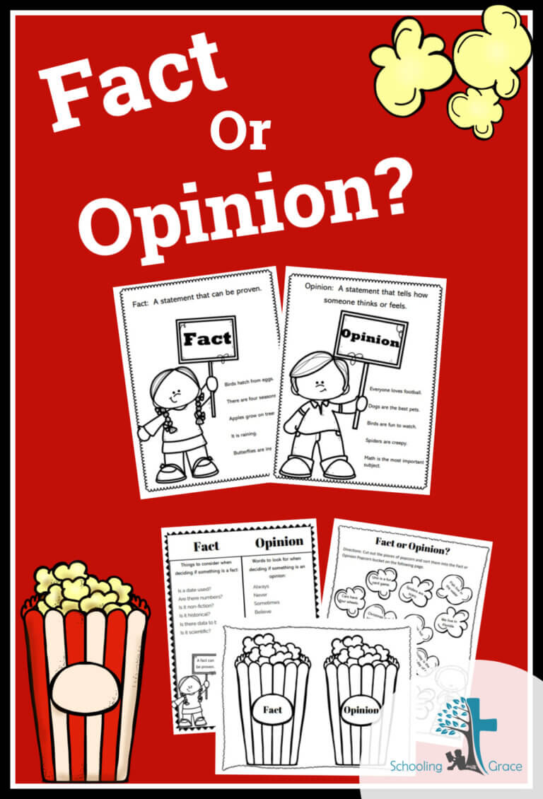 Teaching Fact or Opinion