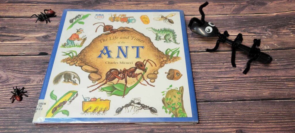 ant made with a spoon