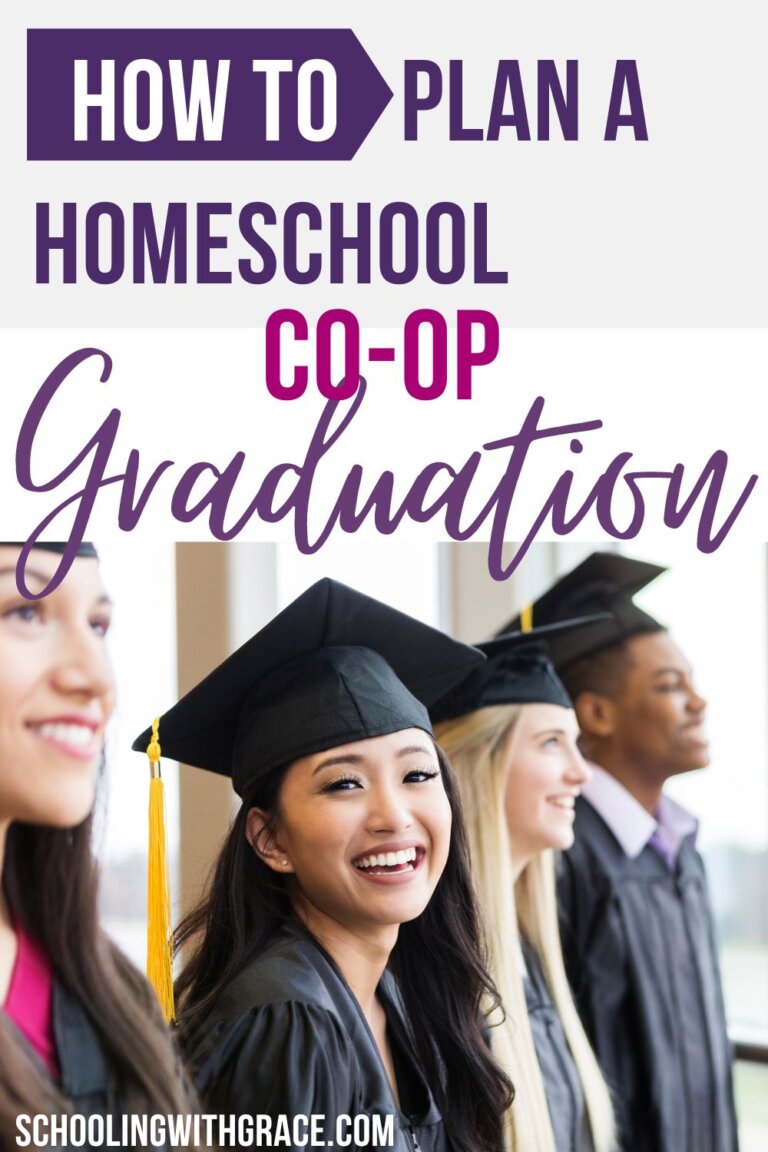 How to plan a homeschool co-op graduation