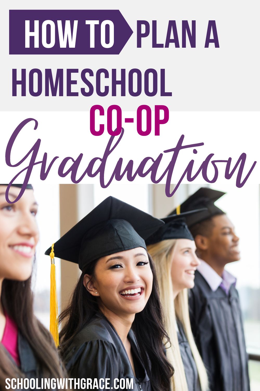 students at graduation
