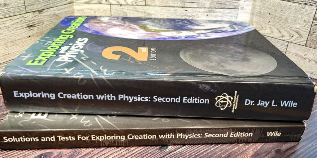 Apologia exploring creation with physics picture of books