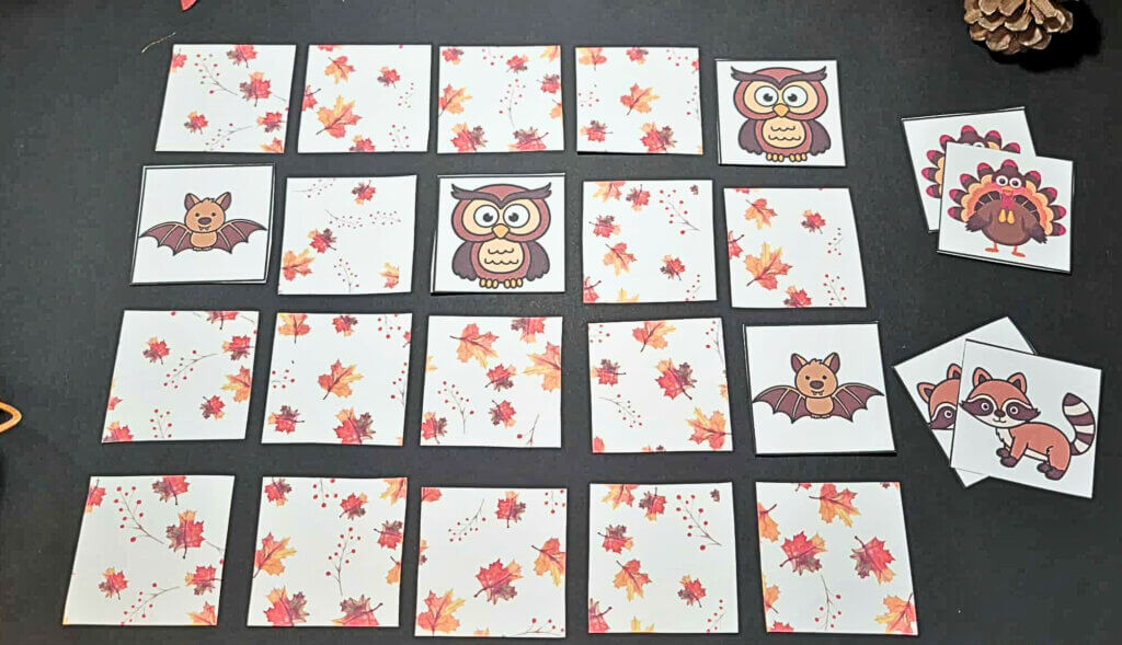 Animal matching game