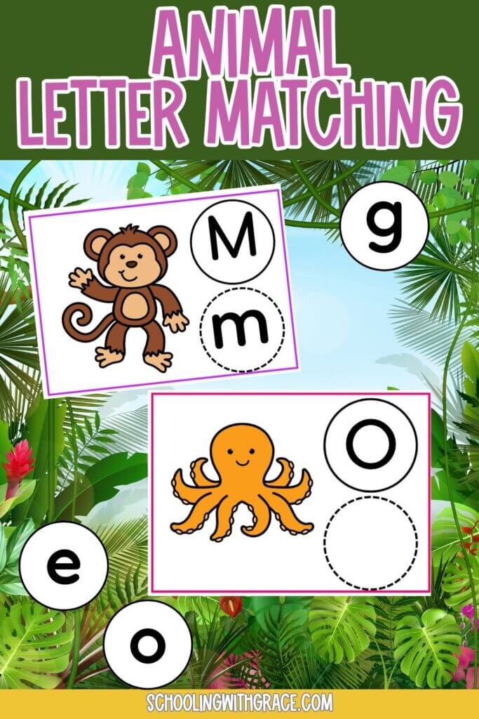Animal Letter Matching