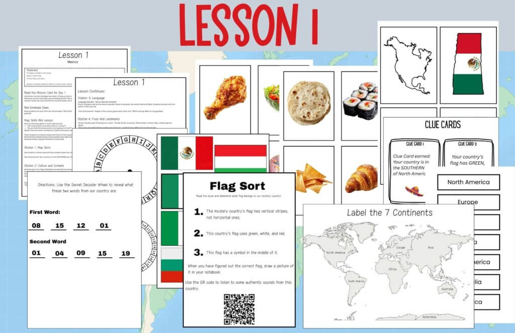 Where in the World- A Global Mystery Adventure Homeschool Co-op Class